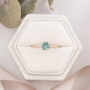 Maria Ring, 0.75ct Montana Sapphire