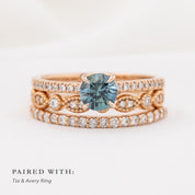 Maria Ring, 0.75ct Montana Sapphire