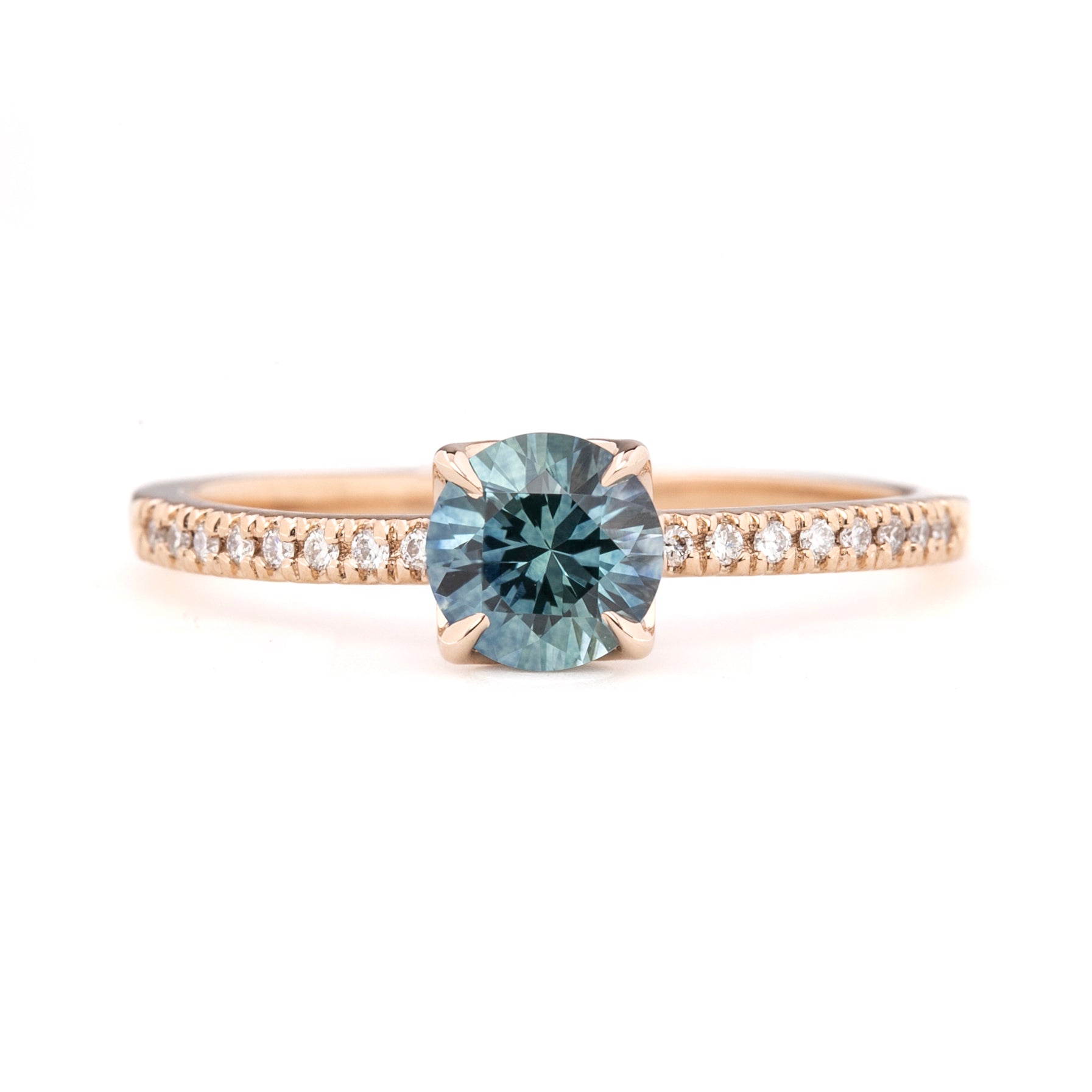 Maria Ring, 0.75ct Montana Sapphire