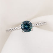 Maria Ring, 0.75ct Montana Sapphire