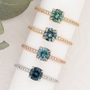 Maria Ring, 0.75ct Montana Sapphire