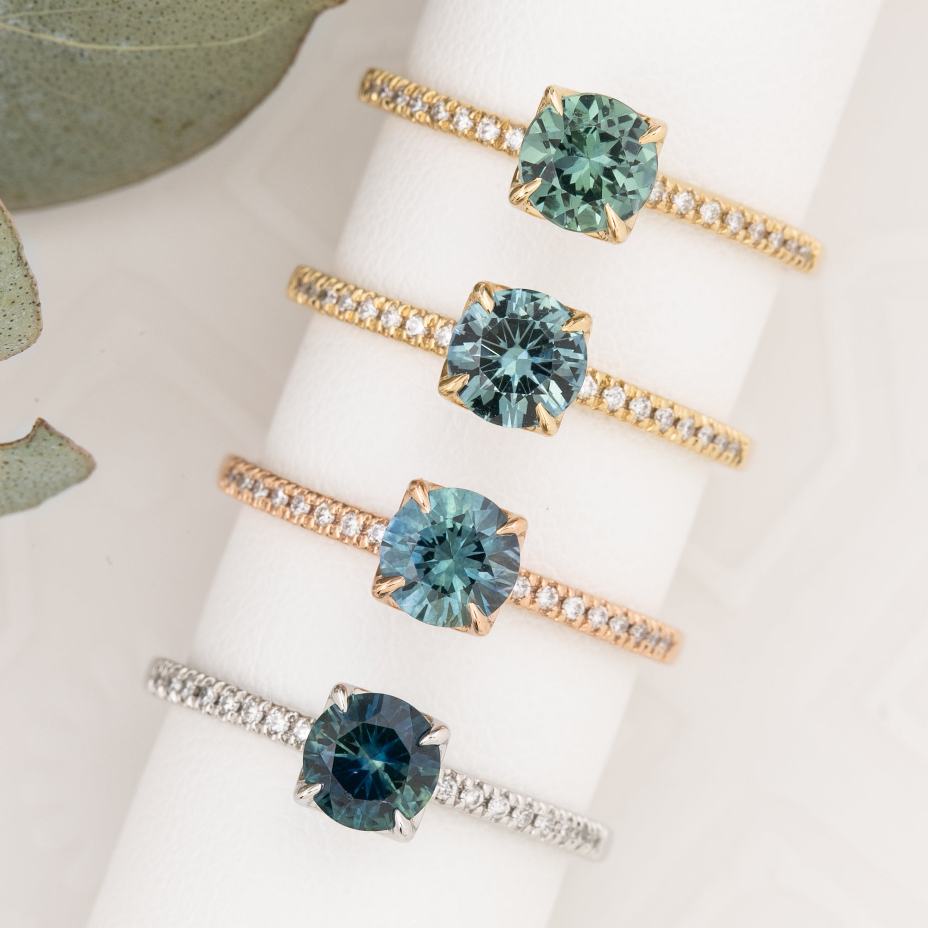 Maria Ring, 0.75ct Montana Sapphire