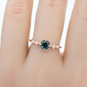 Stella Ring, 0.60ct Queensland Sapphire