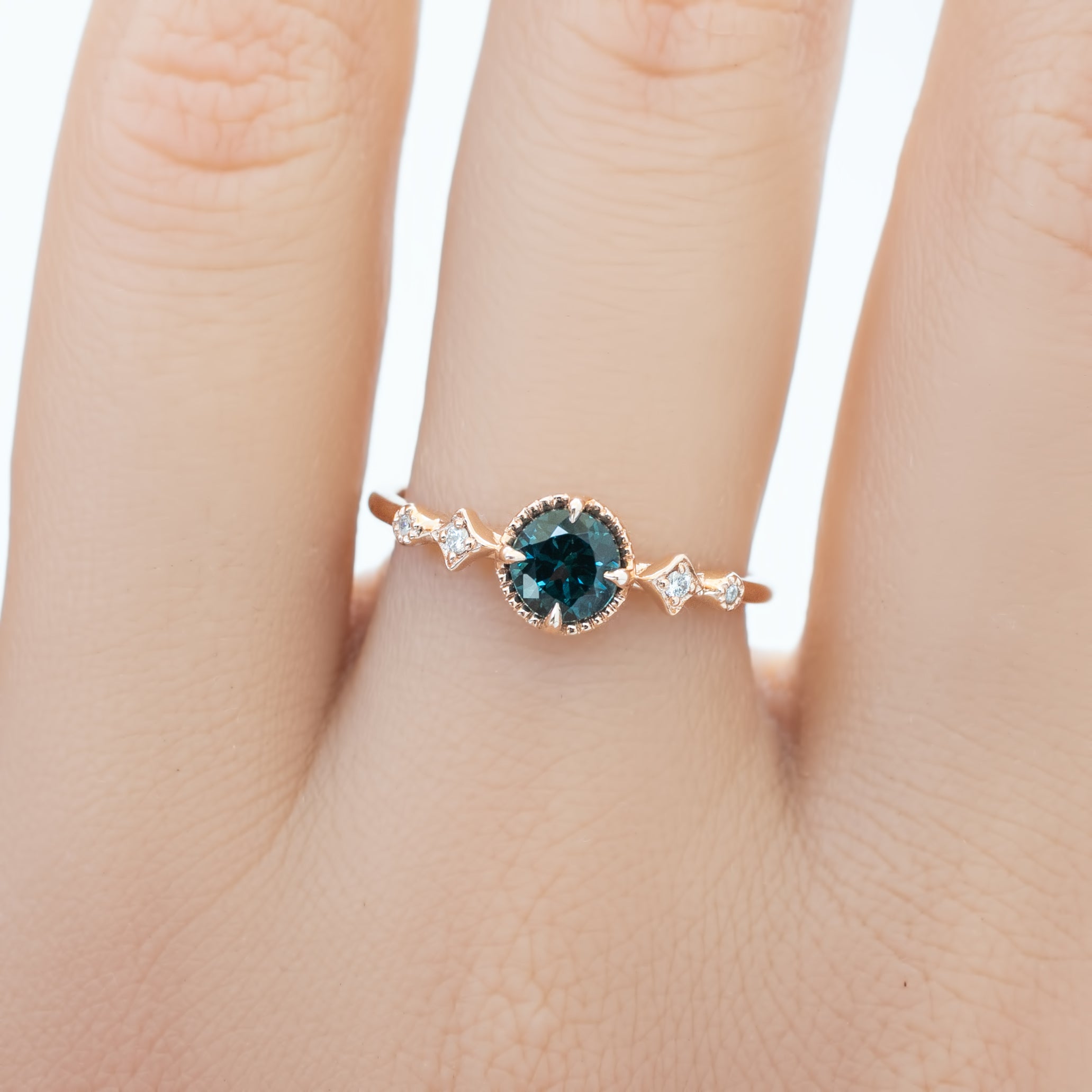 Stella Ring, 0.60ct Queensland Sapphire