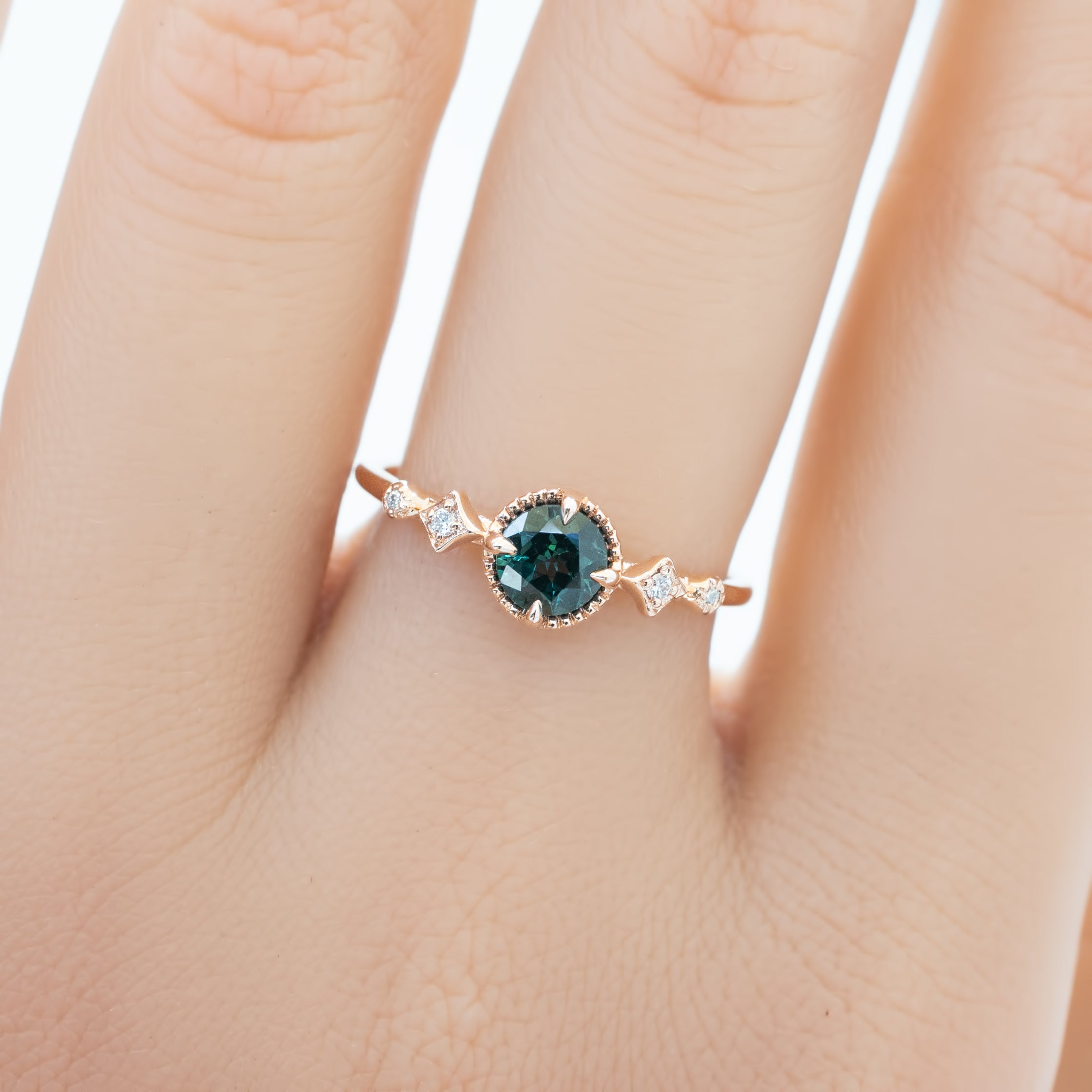Stella Ring, 0.60ct Queensland Sapphire