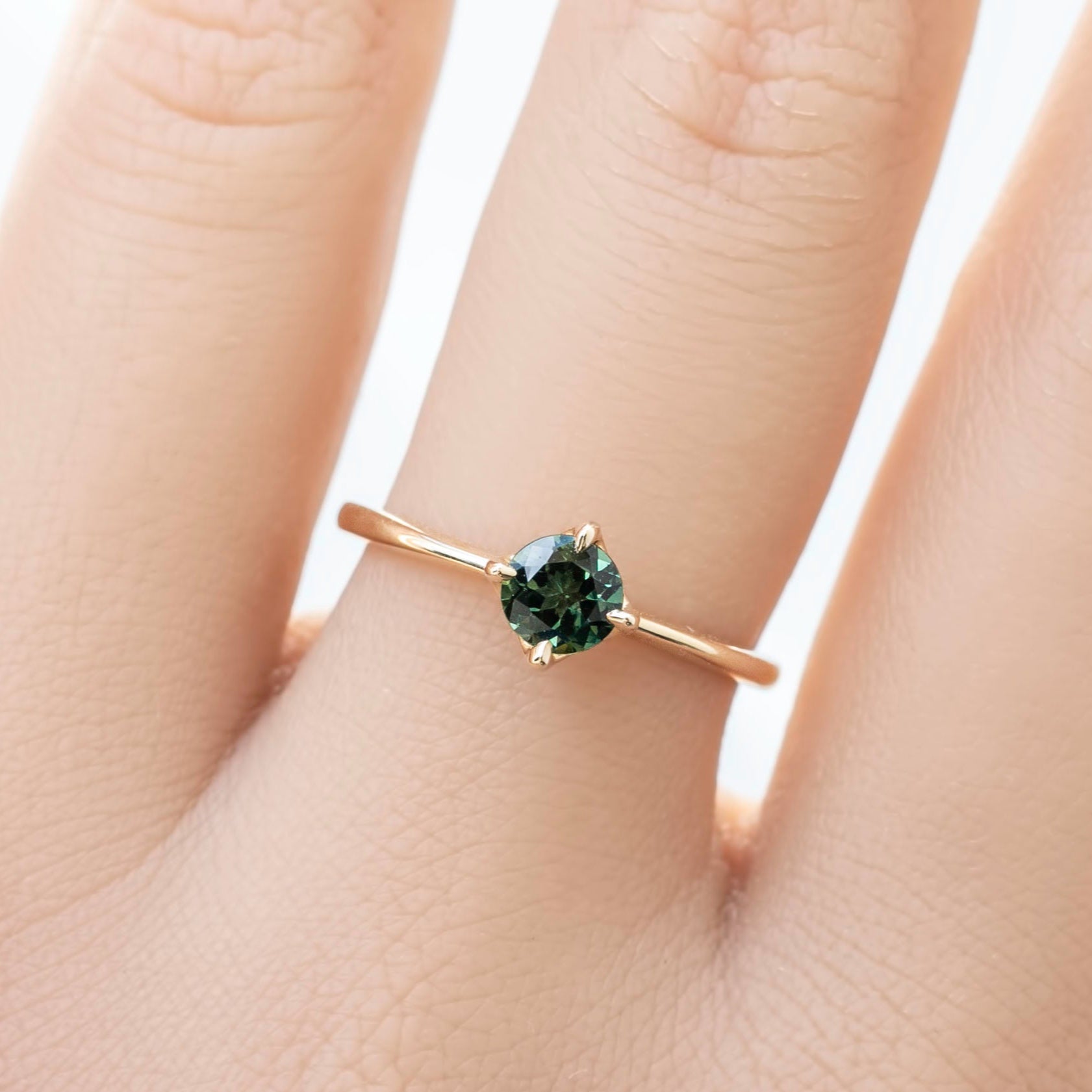 Alice Ring, 0.55ct Queensland Sapphire