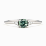 Emilie Ring, 0.60ct Montana Sapphire