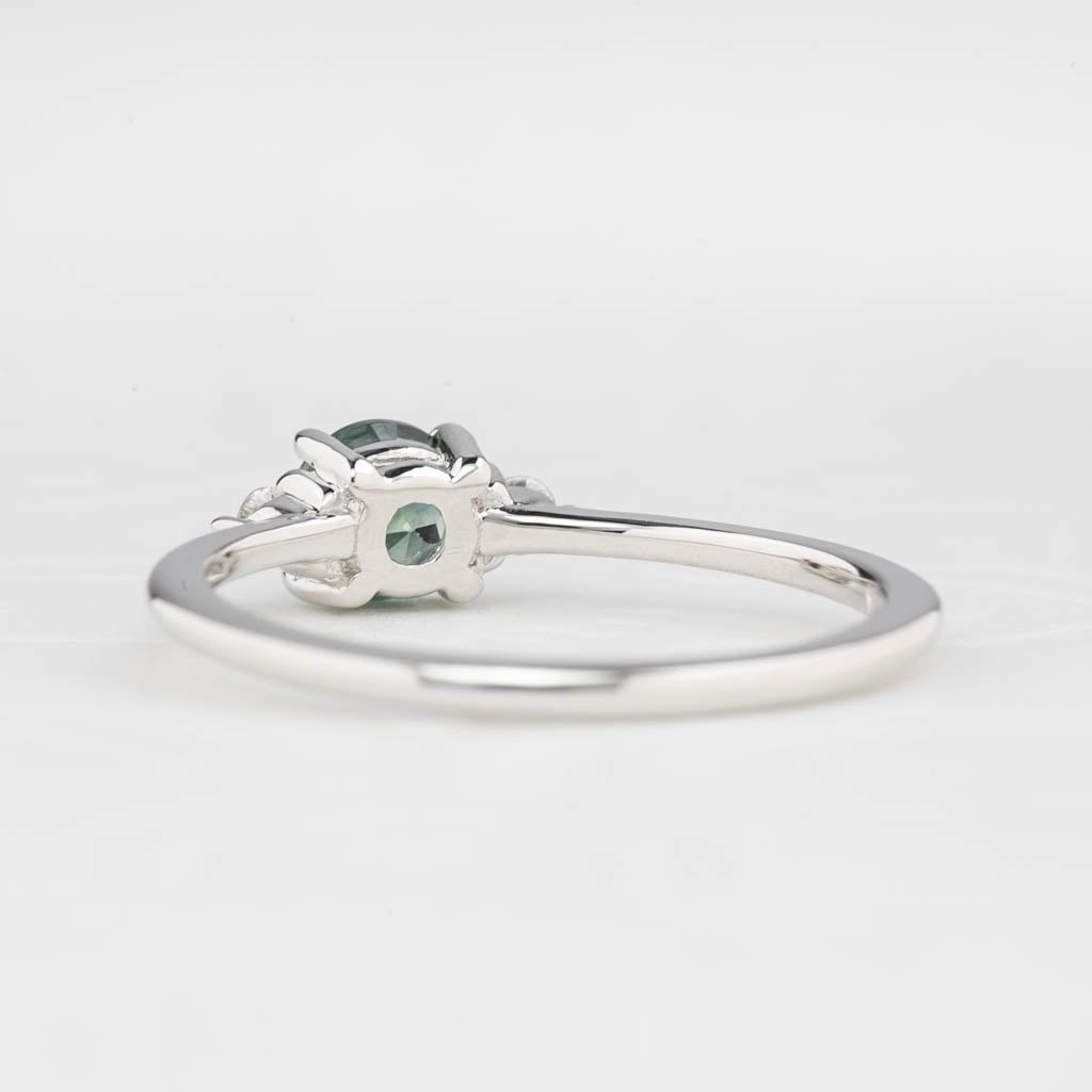 Emilie Ring, 0.60ct Montana Sapphire