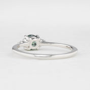 Emilie Ring, 0.60ct Montana Sapphire