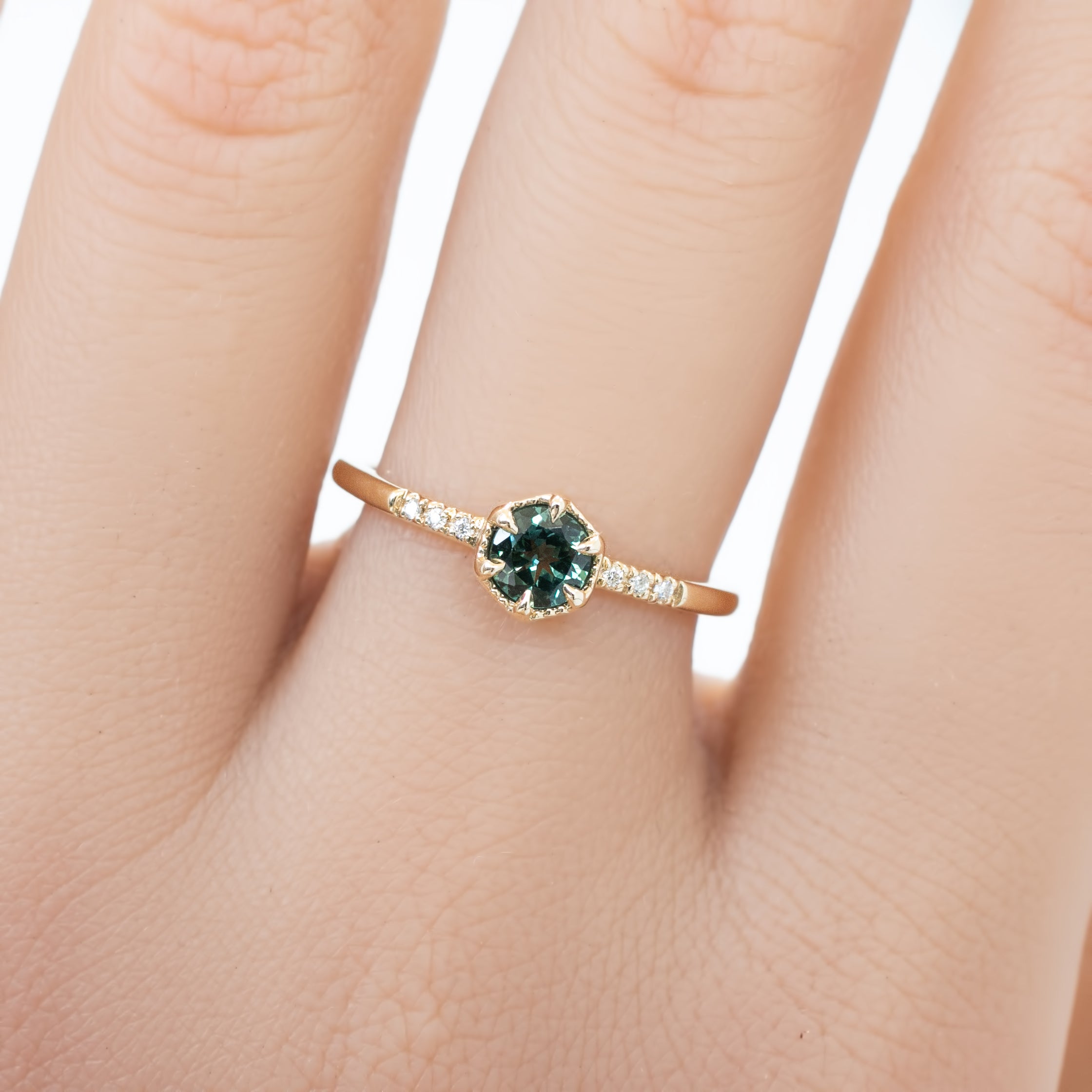 Grace Ring, 0.40ct Queensland Sapphire