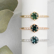 Grace Ring, 0.40ct Queensland Sapphire