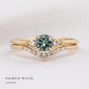 Estel Ring, 0.70ct Montana Sapphire