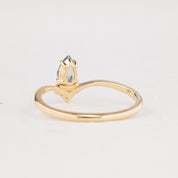Genevie Ring, 0.35ct Madagascar Sapphire
