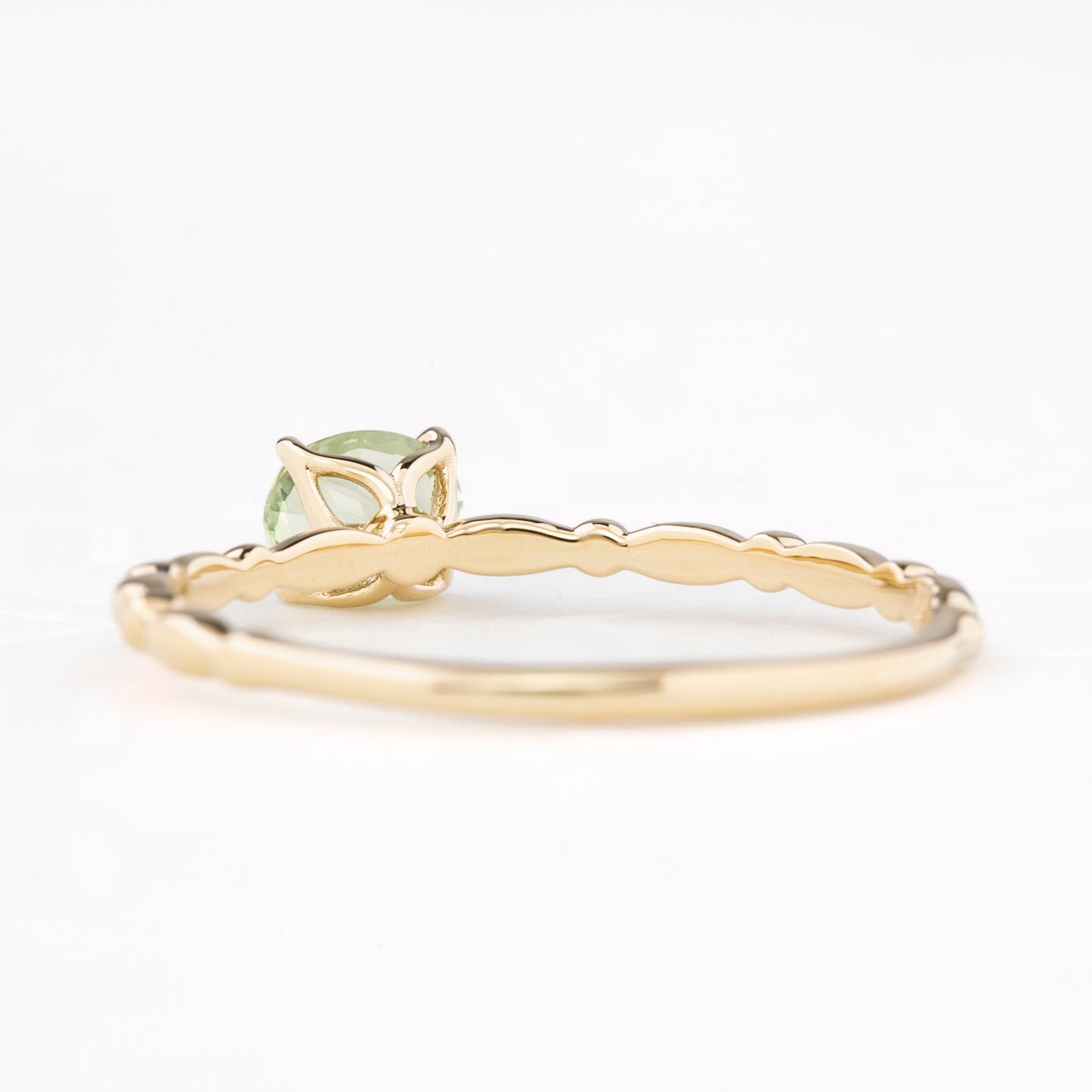 Candy Ring, 0.45ct Montana Sapphire, oval shape gemstone