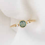Estel Bezel Ring, 0.50ct Madagascar Sapphire