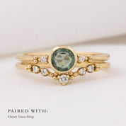 Estel Bezel Ring, 0.50ct Madagascar Sapphire