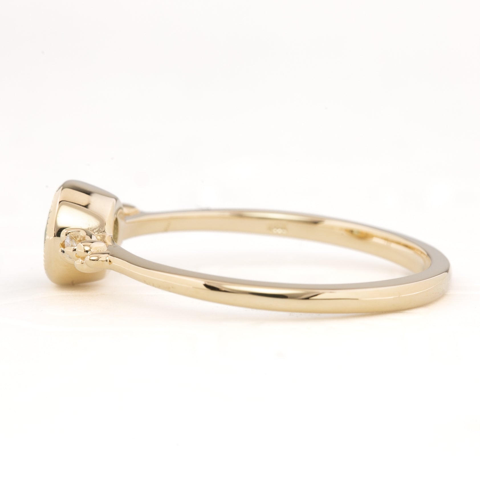 Estel Bezel Ring, 0.50ct Madagascar Sapphire
