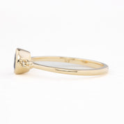Estel Bezel Ring, 0.55ct Tunduru Sapphire