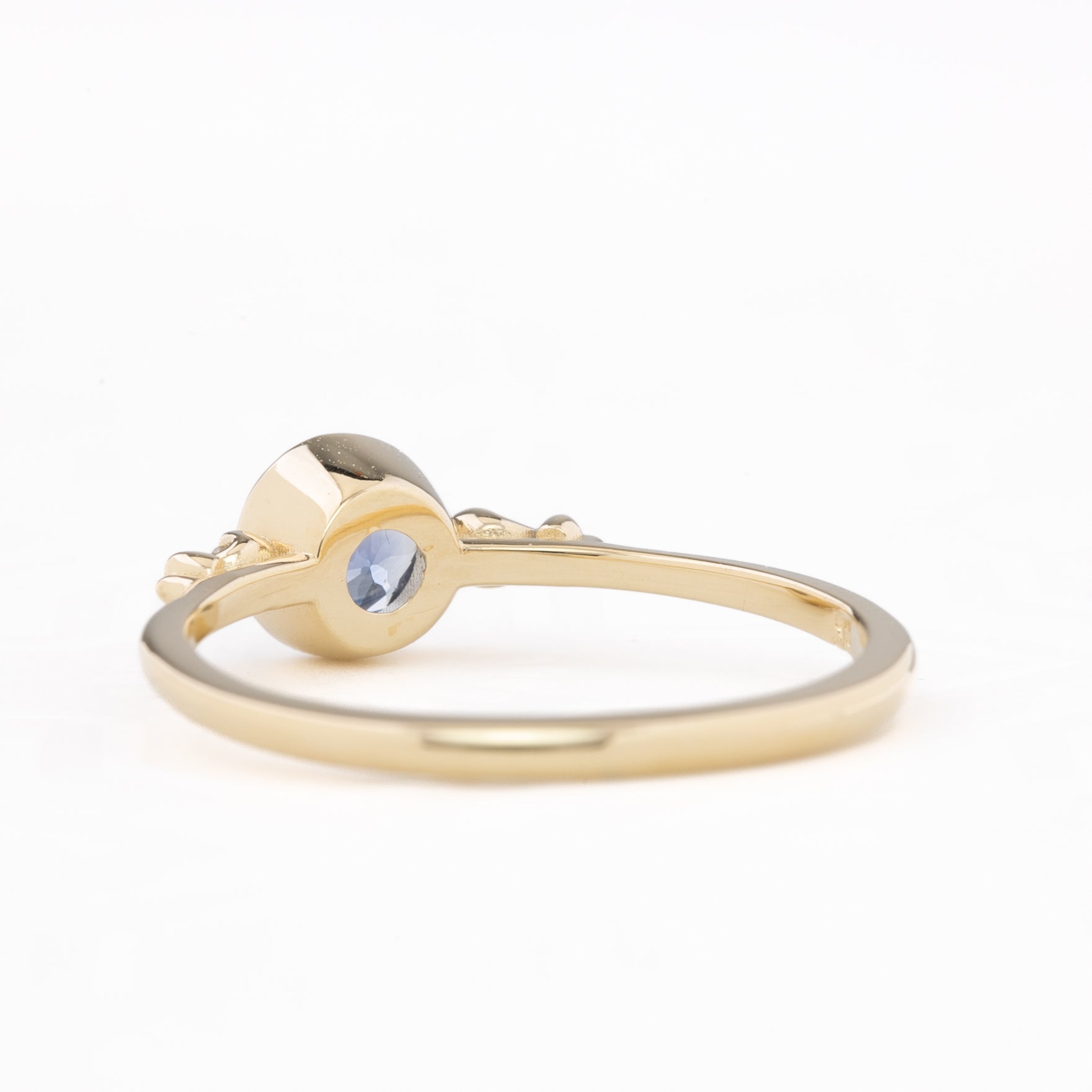 Estel Bezel Ring, 0.55ct Tunduru Sapphire