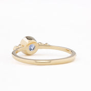 Estel Bezel Ring, 0.55ct Tunduru Sapphire