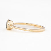 Estel Bezel Ring, 0.60ct Montana Sapphire