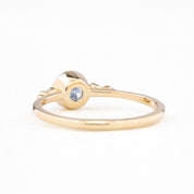 Estel Bezel Ring, 0.60ct Montana Sapphire