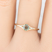 Kylie Ring, 0.45ct Madagascar Sapphire