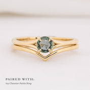 Kylie Ring, 0.45ct Madagascar Sapphire