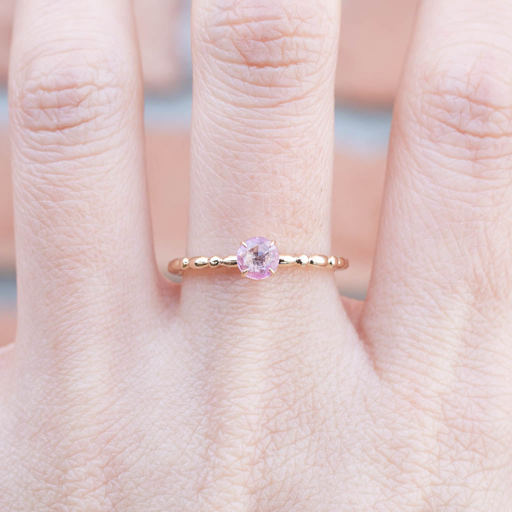 Candy Ring, 0.35ct Unheated Sapphire