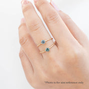 Candy Ring, 0.30ct Montana Sapphire