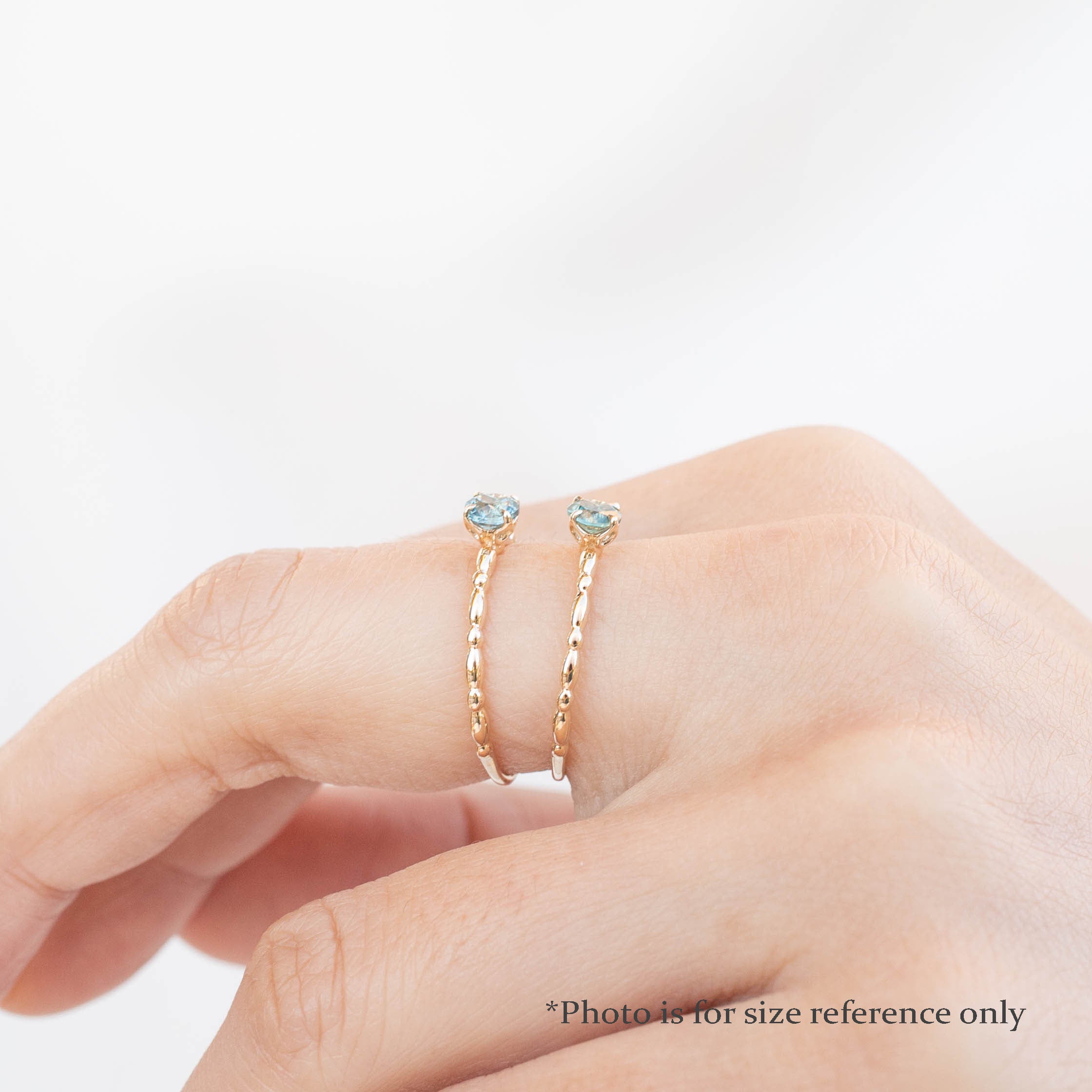 Candy Ring, 0.30ct Montana Sapphire