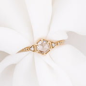 Agatha Round Rose Cut Diamond Ring