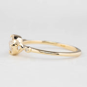 Stella Ring, 0.20ct Round Rose Cut Diamond