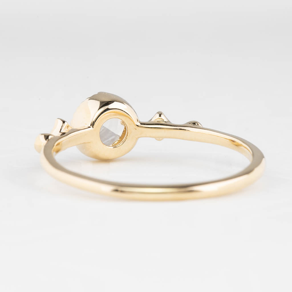 Stella Ring, 0.20ct Round Rose Cut Diamond