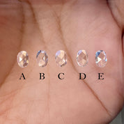 0.28-0.33ct Calibrated Oval Rose Cut Diamond (6.0mm)