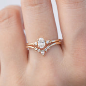 Estel Oval Diamond Ring