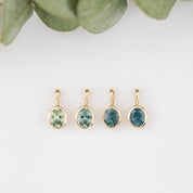 Patia Oval Montana Sapphire Charm 5.0mm