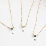 Montana Sapphire Whisper Necklace