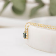 Whisper Madagascar Sapphire Necklace 4.0mm
