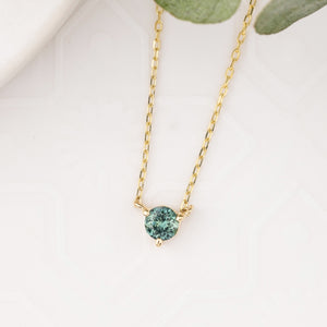 Whisper Montana Sapphire Necklace 4.5mm