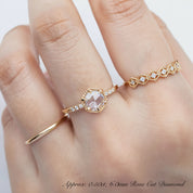 Grace Round Rose Cut Diamond Ring