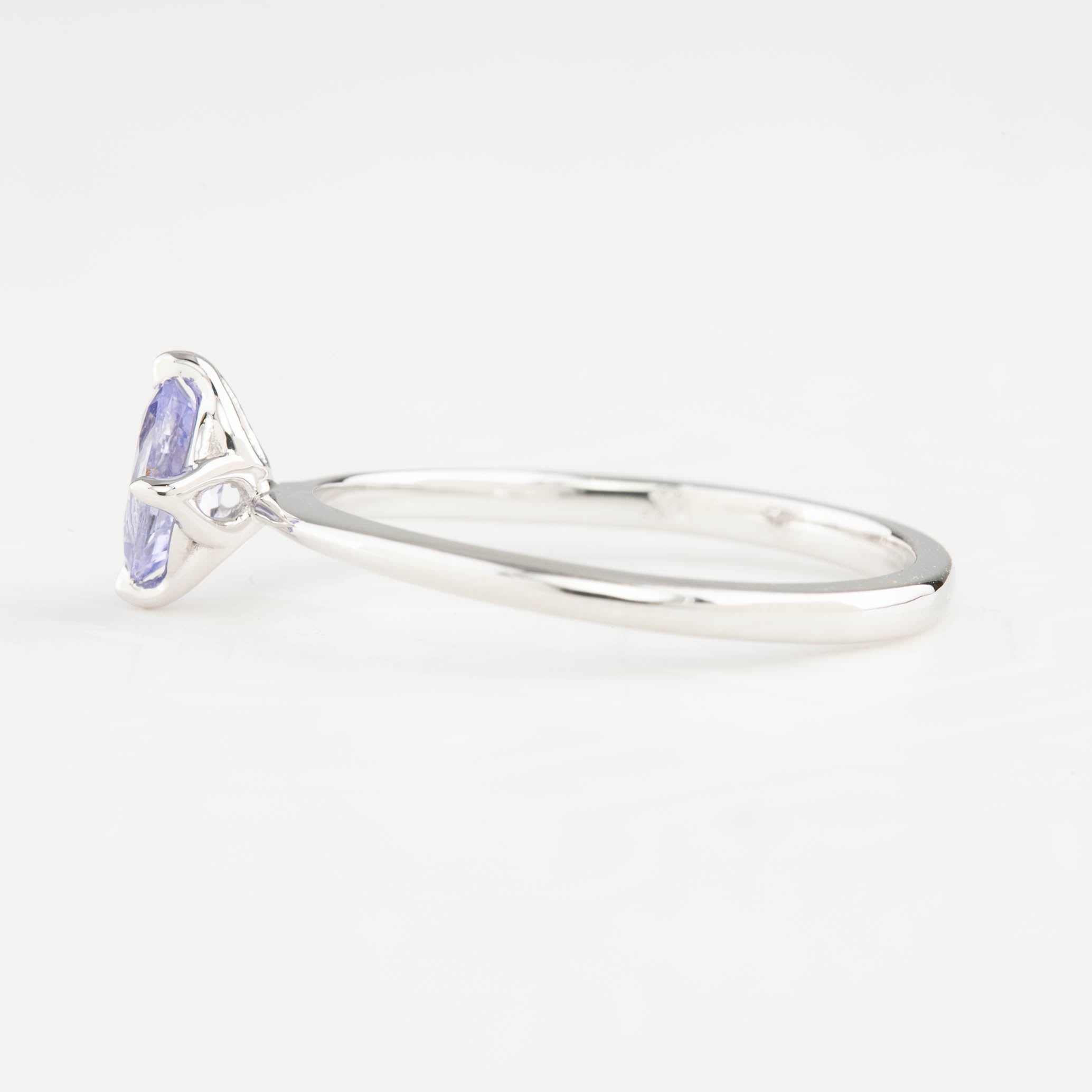 Alice Ring, 0.60ct Light Blue Sapphire