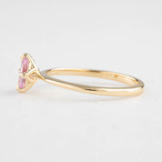 Alice Ring, 0.60ct Pink Sapphire