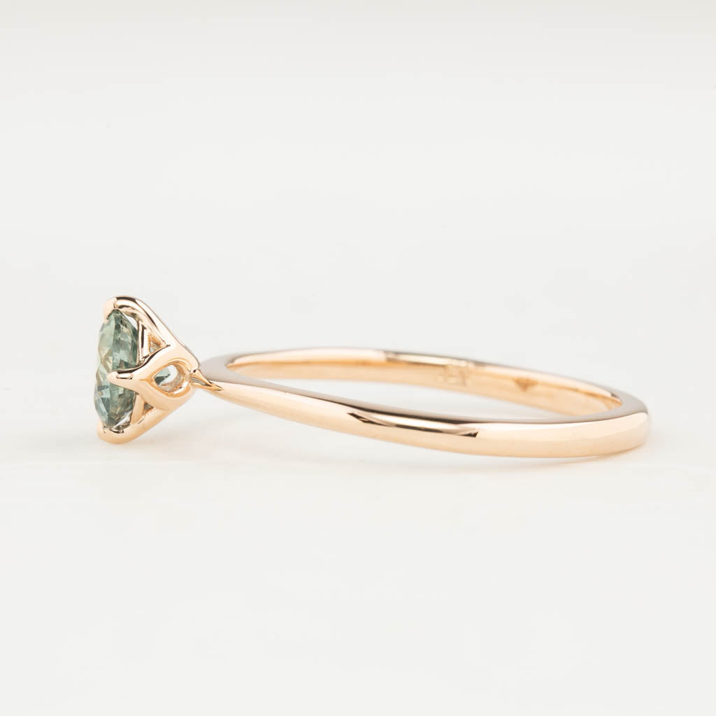Alice Ring, 0.60ct Montana Sapphire