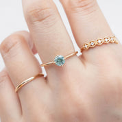 Alice Ring, 0.60ct Montana Sapphire