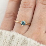 Alice Ring, 0.60ct Montana Sapphire
