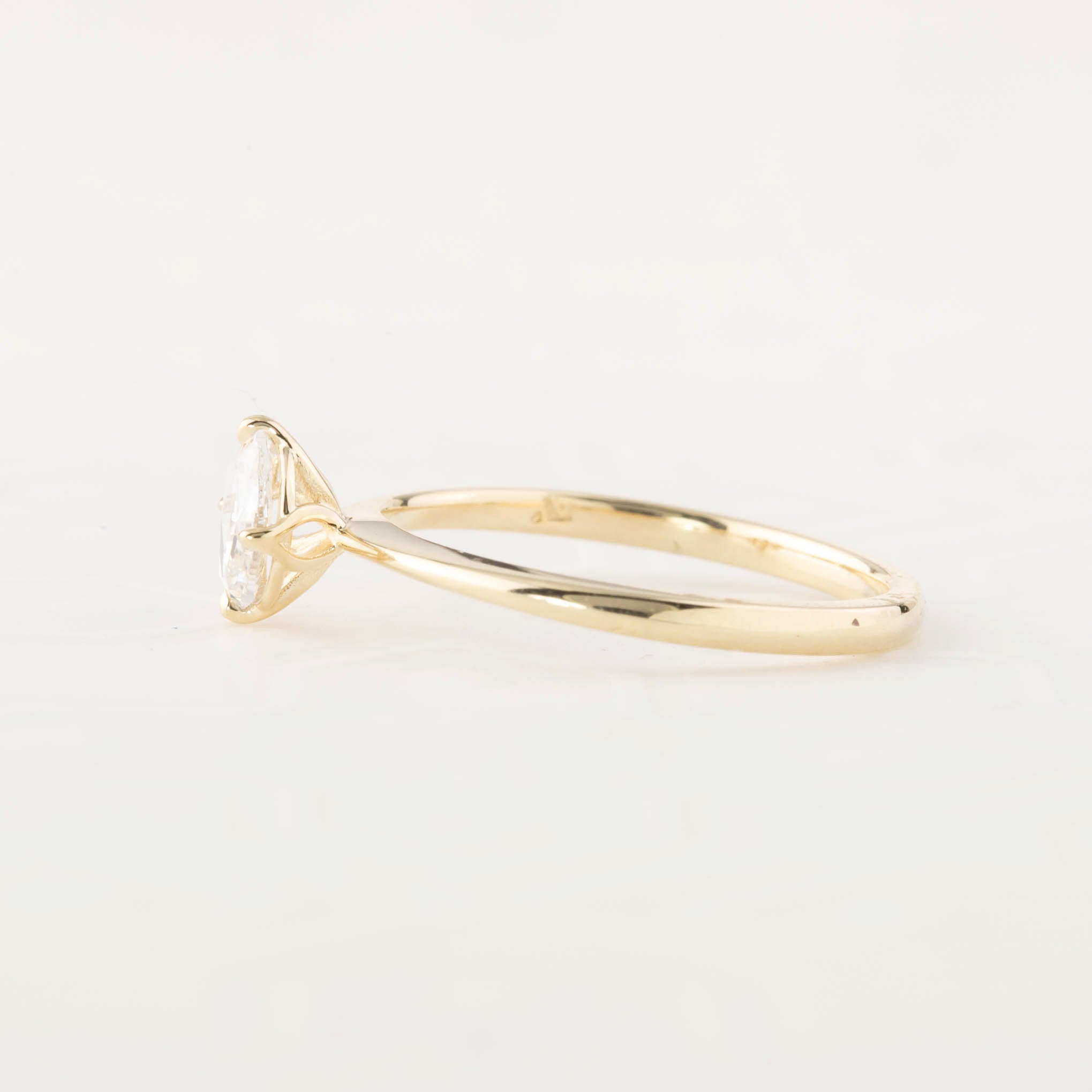 Alice Ring, 0.50ct Round Rose Cut Diamond