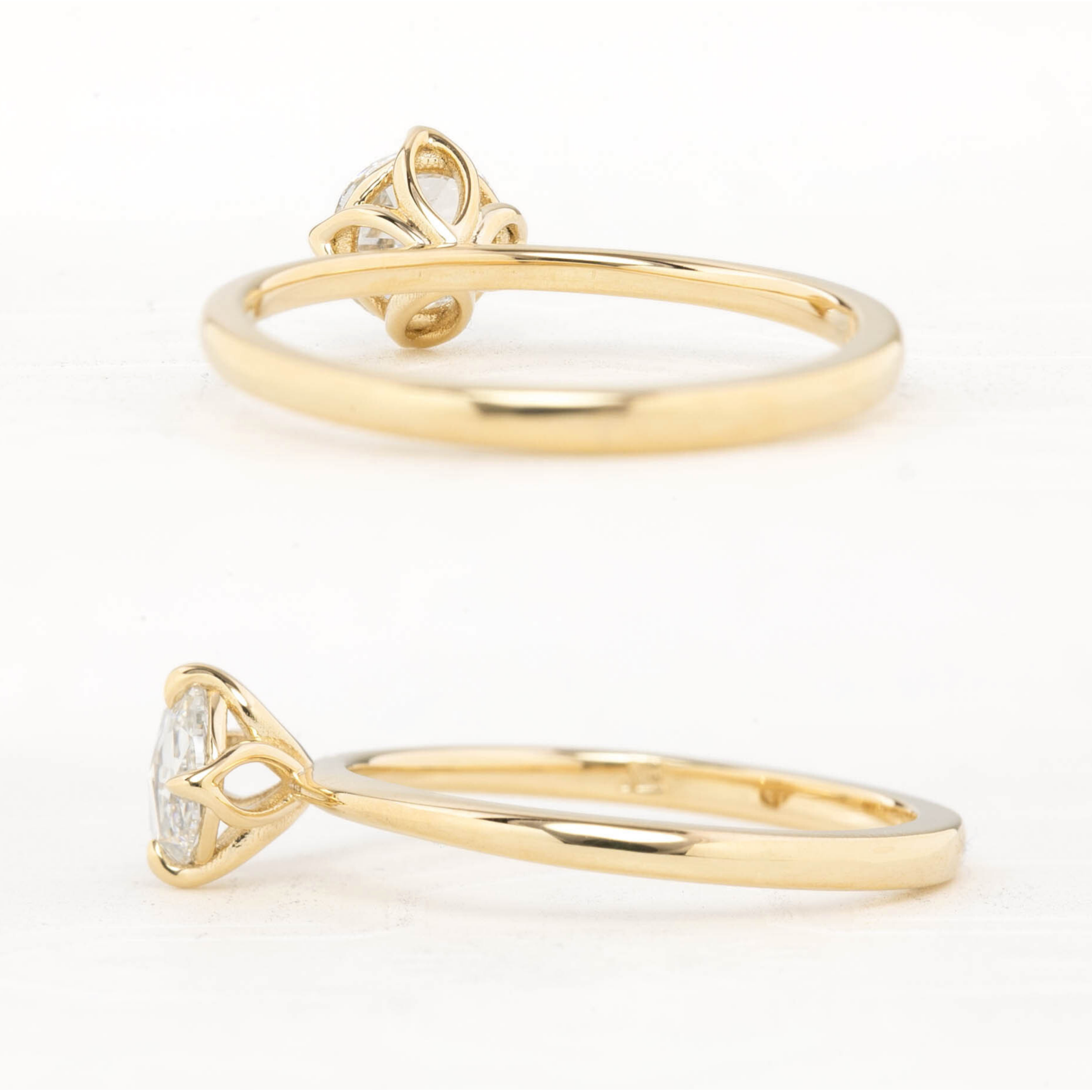 Alice Ring, 0.40ct Rose Cut Diamond