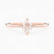 Alice Oval Rose Cut Diamond Ring