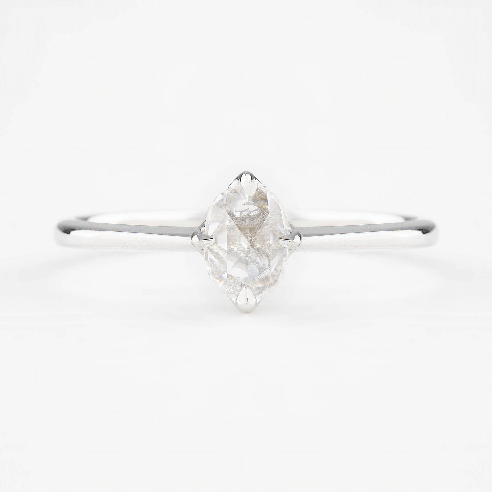 Alice Oval Rose Cut Diamond Ring